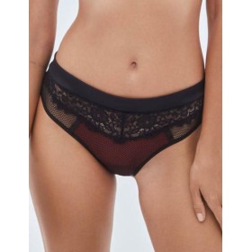 Трусики бразилиана Alles HEARTBEAT brazyliany, Цвет: черный, Размеры: S