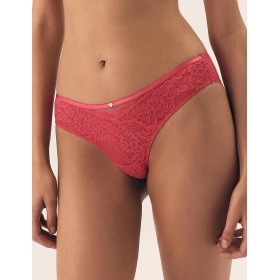 Кружевные стринги Esotiq 42358 SWEETHEART малиновый, Цвет: малиновый, Размеры: L