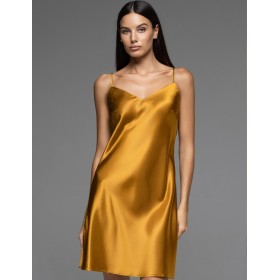 Сорочка атласная Mia-Amore INNA 7521, Цвет: бронзовый, Размеры: 3XL