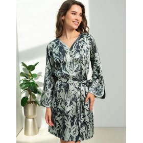 Короткая туника Mia-Amore SOLANGE 7477, Цвет: серо-ментоловый, Размеры: 4XL/5XL