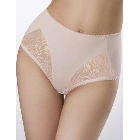 Высокие трусы слипы Sermija 186-25-AK крем-брюле, Цвет: крем-брюле, Размеры: XL