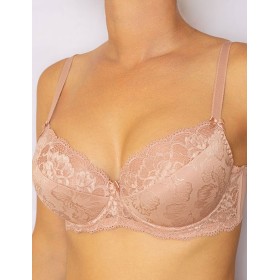 Бюстгальтер пуш-ап Albina L COMFORT 6075 античная роза, Цвет: античная роза, Размеры: 75D