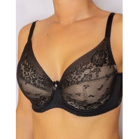 Бюстгальтер на поролоне Albina L PRIMA 8086 черный, Цвет: черный, Размеры: 90E