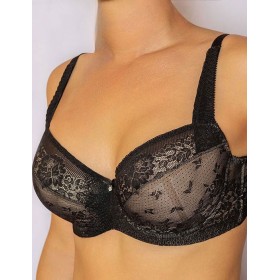 Бюстгальтер на поролоне Albina L PRIMA 8011 черный, Цвет: черный, Размеры: 80C