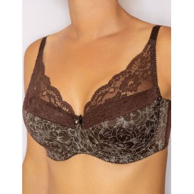 Бюстгальтер с поролоном Albina L TIFFANY 8085 шоколад, Цвет: шоколад, Размеры: 85G