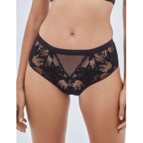 Трусы слипы кружевные Alles BOUDOIR figi black, Цвет: черный, Размеры: S