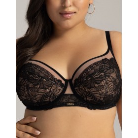 Бюстгальтер полупоролон Ava HARMONY 2145 PU black, Цвет: черный, Размеры: 90E