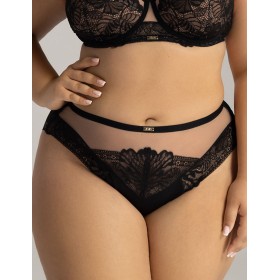 Трусы слипы Ava HARMONY 2145 figi black, Цвет: черный, Размеры: XL