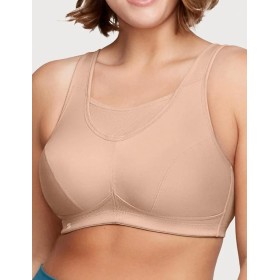 Бюстгальтер для спорта Glamorise GI1066 кофе, Цвет: кофе, Размеры: 95D