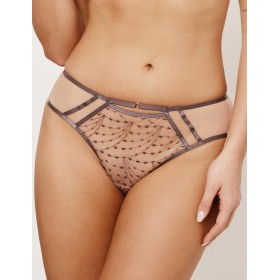 Трусы бразилиана Subtille NAOMI MOCCA mini, Цвет: мокко, Размеры: S