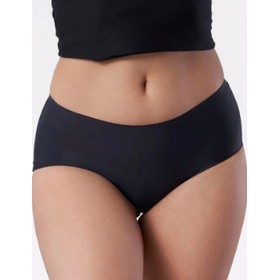 Высокие трусы слипы Julimex SIMPLE MAXI черный, Цвет: черный, Размеры: M
