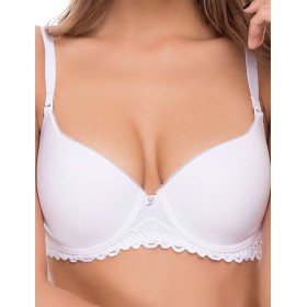 Бюстгальтер балконет Leilieve DESIDERI 3744 bianco, Цвет: bianco (белый), Размеры: 70D