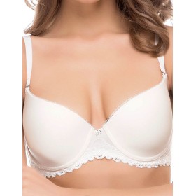 Бюстгальтер балконет Leilieve DESIDERI 3744 seta, Цвет: seta (молочный), Размеры: 70C