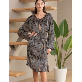 Туника с длинным рукавом Mia-Amore SELESTA 4043, Цвет: черный, Размеры: 4XL/5XL