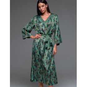 Длинная туника Mia-Amore AMINA 4105, Цвет: изумрудный, Размеры: 2XL/3XL