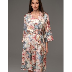 Шёлковая туника Mia-Amore FLORIN 4371, Цвет: мультицвет, Размеры: 4XL/5XL