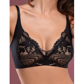 Бюстгальтер без косточек Mioocchi GALA 8175 nero, Цвет: nero (черный), Размеры: 75C