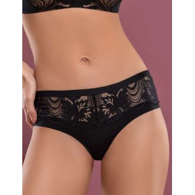 Трусы бразилиана Mioocchi GALA 8275 nero, Цвет: nero (черный), Размеры: S