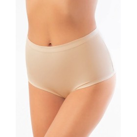 Трусы высокие хлопок с модалом Sielei IOSONOIO 5001 skin, Цвет: skin (телесный), Размеры: M