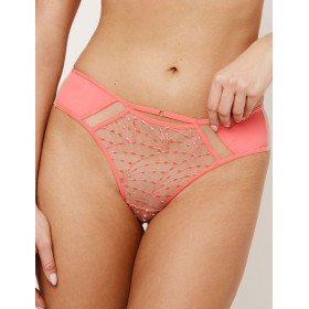 Трусы бразилиана Subtille NAOMI CORAL mini, Цвет: коралл, Размеры: S