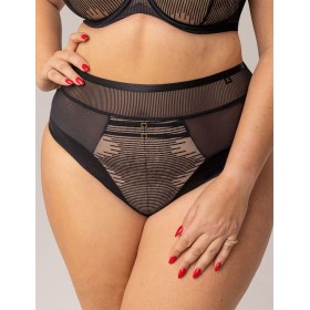 Высокие трусы слипы Kris Line CHOICE high waist, Цвет: черный, Размеры: 2XL