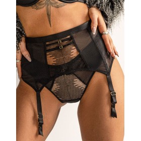 Пояс для чулок Kris Line CHOICE suspender, Цвет: черный, Размеры: S