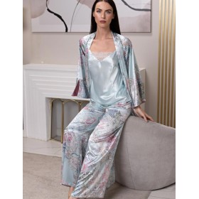 Комплект тройка из шёлка Mia-Amore GABRIEL 4525, Цвет: мультицвет, Размеры: XL