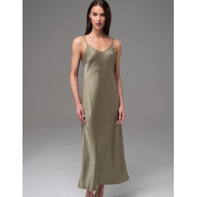 Длинная классическая сорочка Mia-Amore GENEVIEVA 7565 оливковый, Цвет: оливковый, Размеры: 5XL