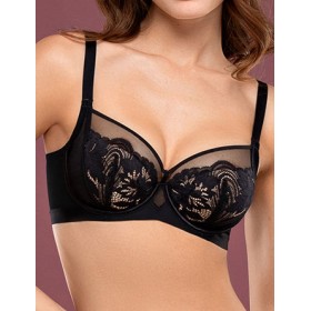 Бюстгальтер с мягкой чашкой Mioocchi GALA 8177 nero, Цвет: nero (черный), Размеры: 90C