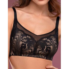 Бюстгальтер-топ без каркасов Mioocchi GALA 8178 nero, Цвет: nero (черный), Размеры: 70C