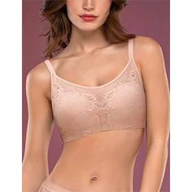 Бюстгальтер-топ без каркасов Mioocchi GALA 8178 peonia, Цвет: peonia (телесный), Размеры: 80C