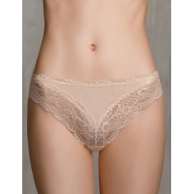Трусы бразилиана Amelie NINA 1008-3 бежевый, Цвет: бежевый, Размеры: L