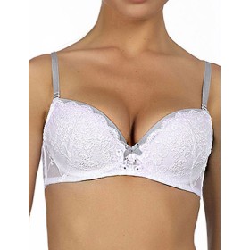 Бюстгальтер балконет пуш-ап Amelie POLINA 2010 белый, Цвет: белый, Размеры: 70B