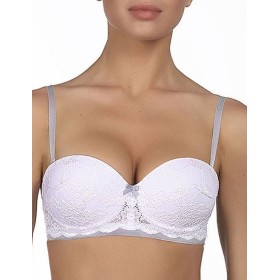 Бюстгальтер анжелика фашия с пуш-ап Amelie POLINA 2011 белый, Цвет: белый, Размеры: 70D