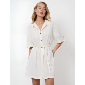 Домашнее платье Aruelle LORRAINE, Цвет: кремовый, Размеры: S