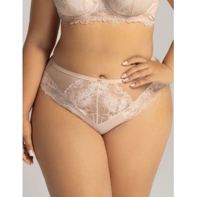 Трусы бразилиана Ava FIESTA 2154 brazyliany shimmer, Цвет: пудра, Размеры: S