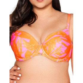 Бюстгальтер пляжный с поролоном Ava SK214 U tangerine, Цвет: оранж, Размеры: 80H