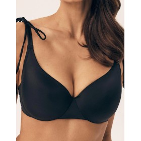 Верх купальника с формованной чашкой Esotiq 42384 ZIBRAZ черный, Цвет: черный, Размеры: 70E/75D