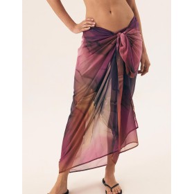 Парео для пляжа Esotiq 42423 TANGO, Цвет: темно-фиолетовый, Размеры: UN