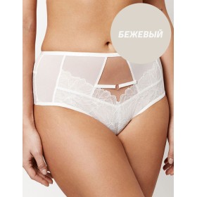Высокие слипы Subtille CAROLINE BEIGE high-waist, Цвет: бежевый, Размеры: M