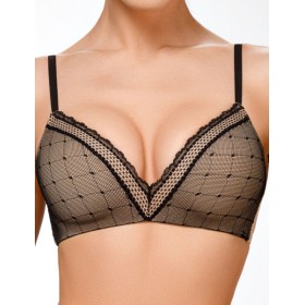 Формованный бюстгальтер без косточек Amelie NADIN 2218 черный new, Цвет: черный, Размеры: 80A