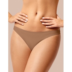 Трусы бразилиана гладкие Infiore MICRONOVECENTO 971 caramel, Цвет: caramel (карамель), Размеры: M