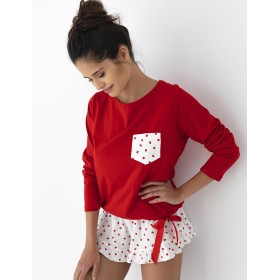 Домашний комплект Sensis TAYLOR, Цвет: красный, Размеры: M