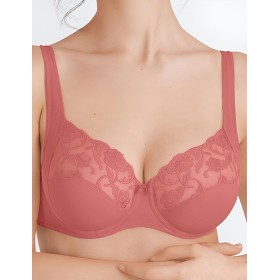 Мягкий бюстгальтер с подкроем Felina 519 MOMENTS красный, Цвет: красный, Размеры: 80C