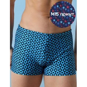 Мужские плавки боксеры Jolidon B11I / BL11I MI5_принт, Цвет: MI5_принт, Размеры: L