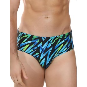 Мужские пляжные плавки Jolidon B4I / BL4I голубой/черный, Цвет: NI5_голубой/черный, Размеры: 2XL