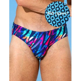 Мужские пляжные плавки Jolidon B4I / BL4I принт, Цвет: NI6_принт, Размеры: 2XL