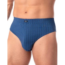 Мужские трусы слипы Key MPC 813 синий, Цвет: синий, Размеры: 4XL