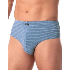 Мужские слипы 2 шт. в упаковкеKey MPP 073 голубой + серо-зеленый, Цвет: голубой + серо-зелен, Размеры: L