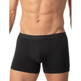 Мужские трусы боксеры Key MXH 019 чёрный, Цвет: чёрный, Размеры: L